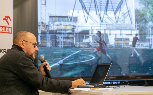 Marcin Brataniec o hali sportowej ZSOMS w Krakowie [FILM]